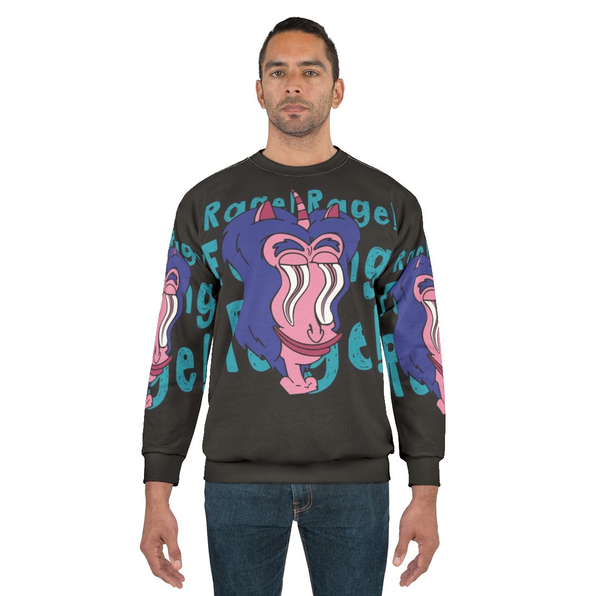 Big Mouth Hormone Monster Sweatshirt featuring the iconic character from the Netflix comedy series