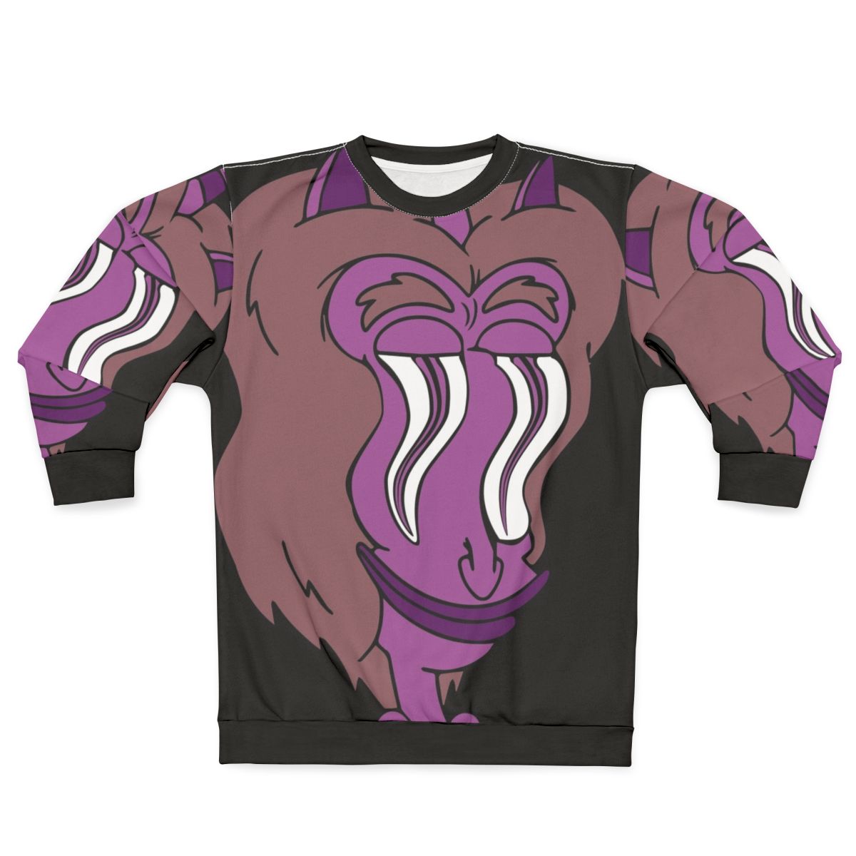 Big Mouth Hormone Monster Sweatshirt featuring the iconic character from the Netflix comedy series