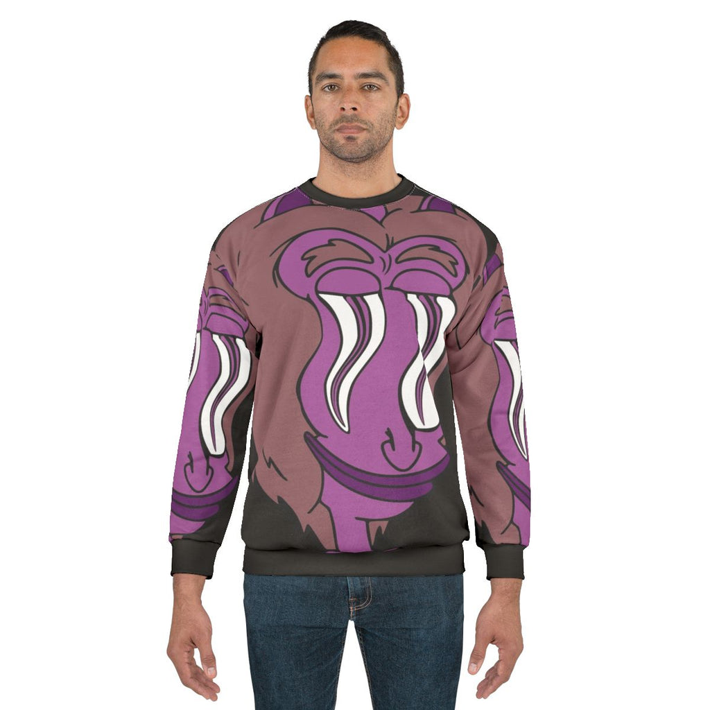 Big Mouth Hormone Monster Sweatshirt featuring the iconic character from the Netflix comedy series