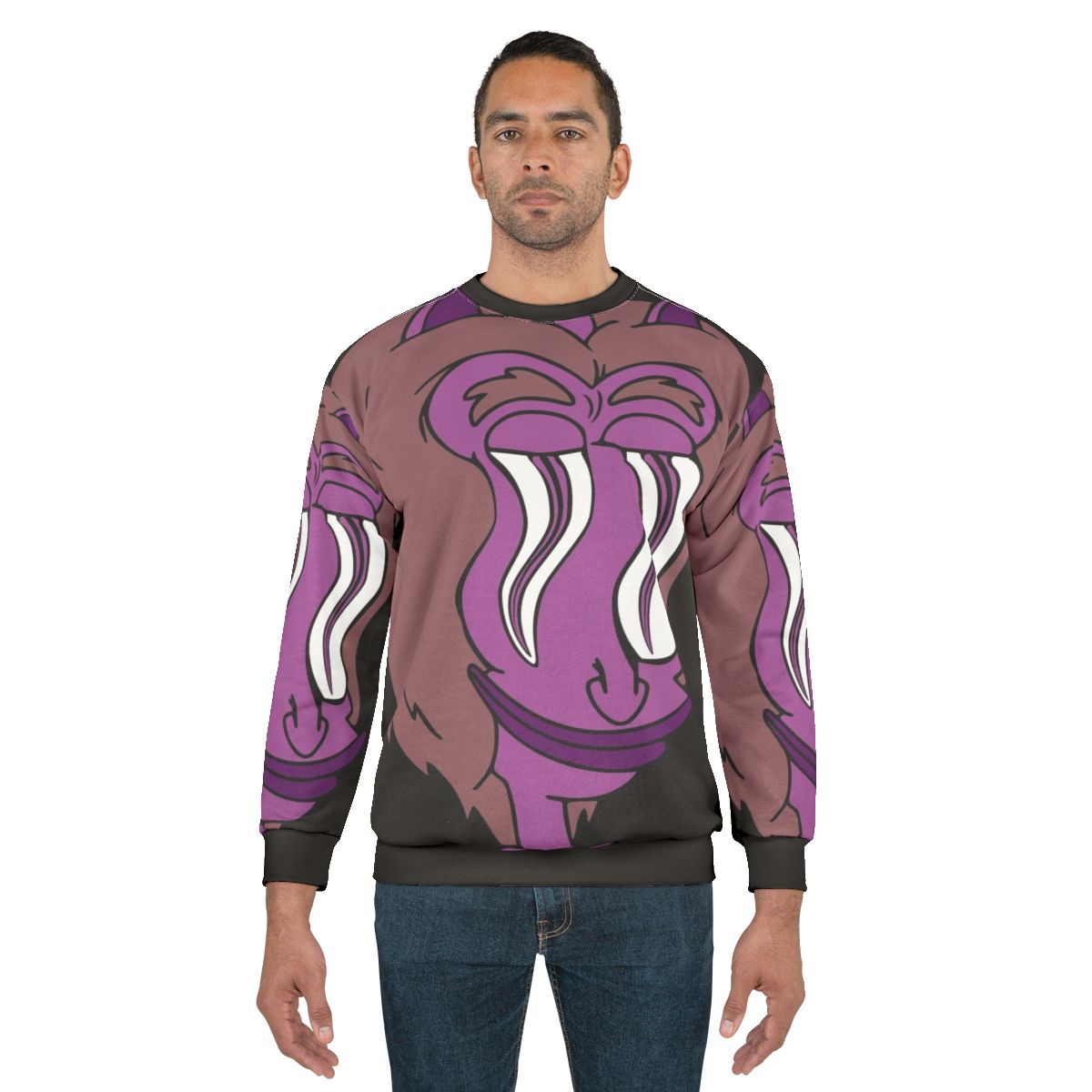 Big Mouth Hormone Monster Sweatshirt featuring the iconic character from the Netflix comedy series