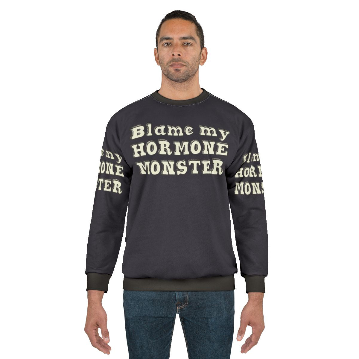 Big Mouth Hormone Monster Sweatshirt featuring the iconic character from the Netflix series
