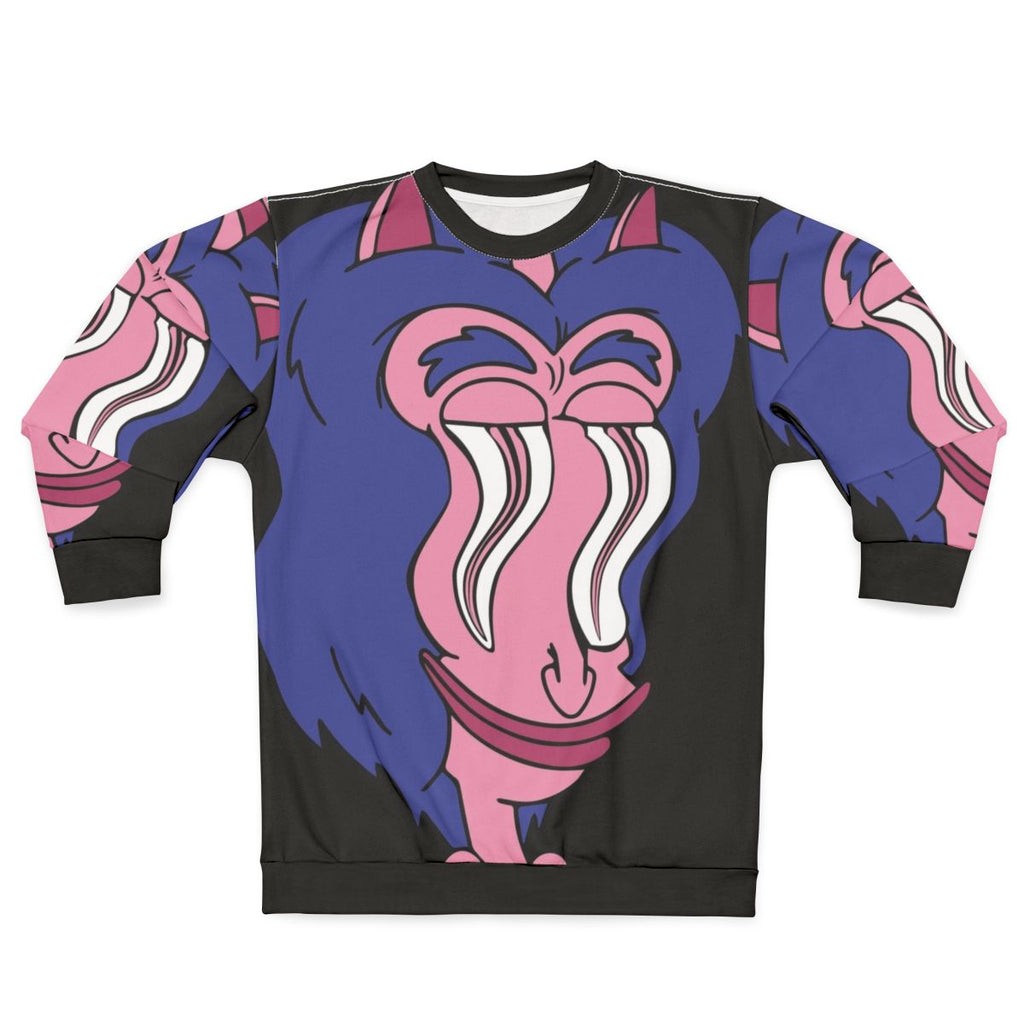 Big Mouth Hormone Monster Sweatshirt featuring the funny cartoon characters from the Netflix series