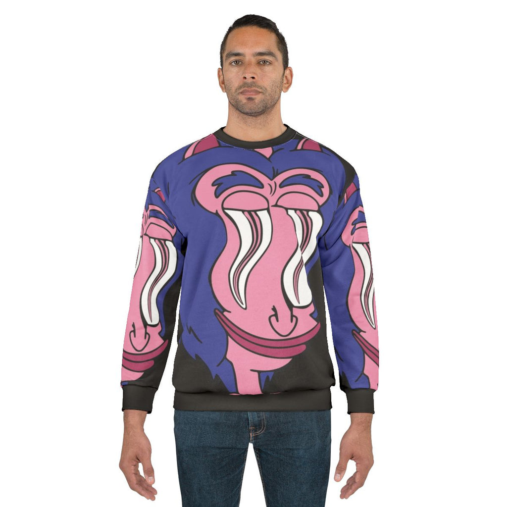 Big Mouth Hormone Monster Sweatshirt featuring the funny cartoon characters from the Netflix series
