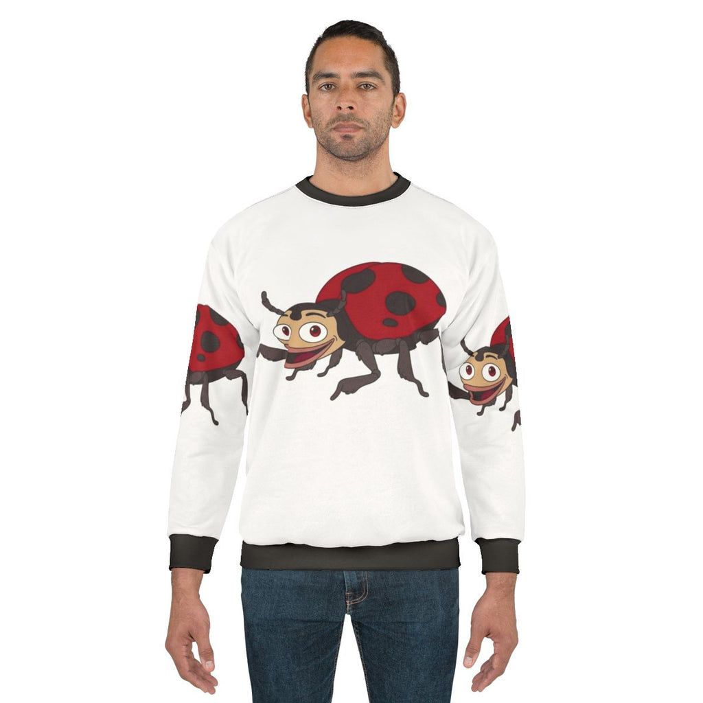 Big Mouth Ladybug Sweatshirt - Funny Netflix Cartoon Apparel
