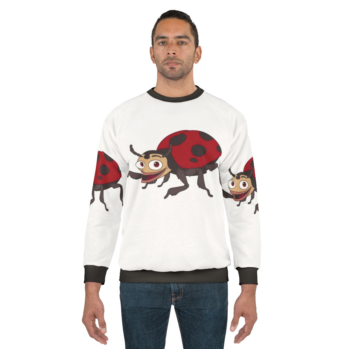 Big Mouth Ladybug Sweatshirt - Funny Netflix Cartoon Apparel