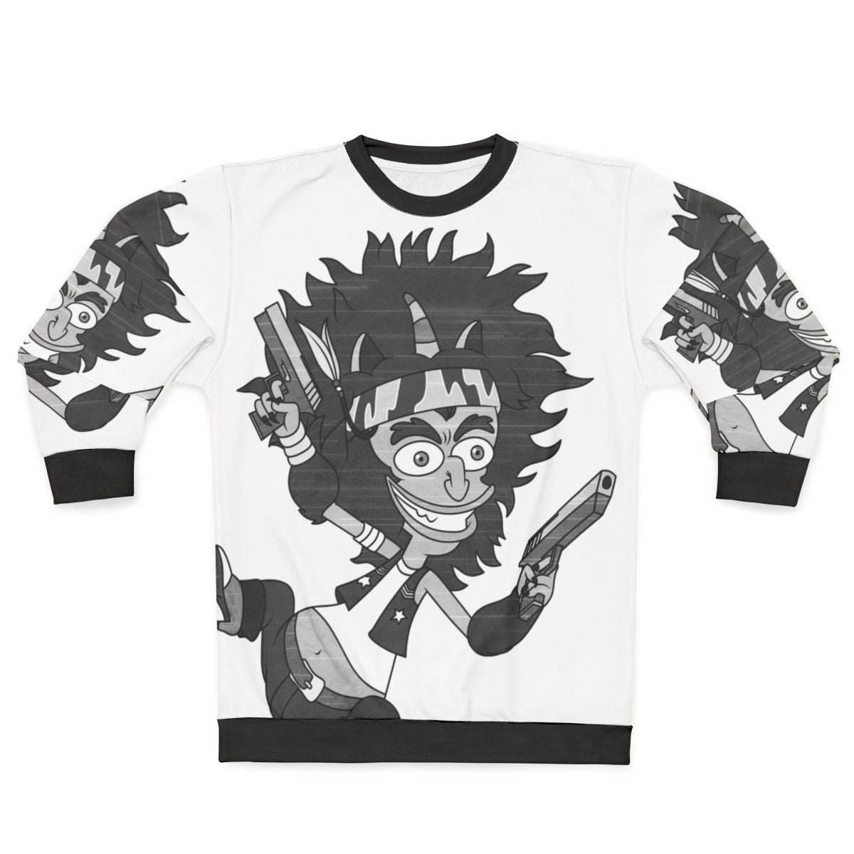 Big Mouth Maury Netflix Series Themed Sweatshirt