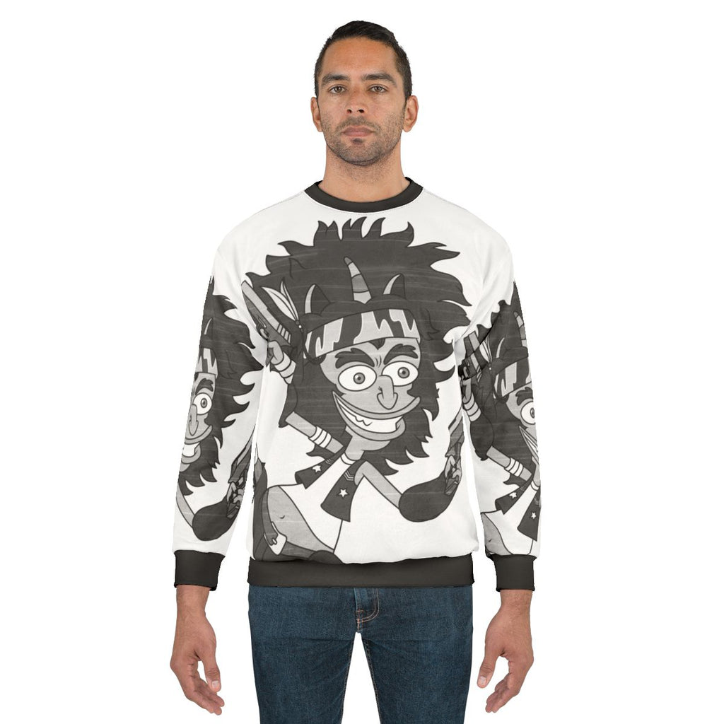 Big Mouth Maury Netflix Series Themed Sweatshirt