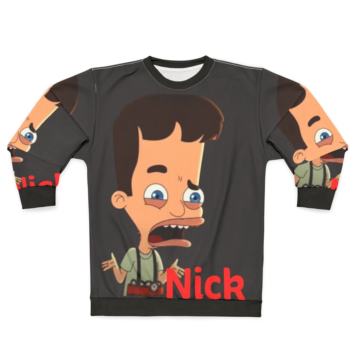 Big Mouth Nick Kroll Fan Art Sweatshirt