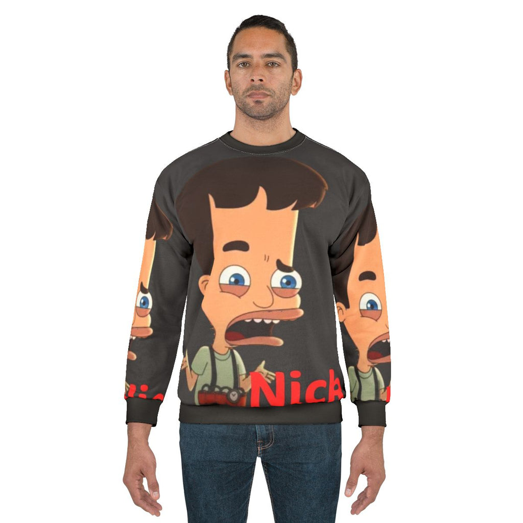 Big Mouth Nick Kroll Fan Art Sweatshirt