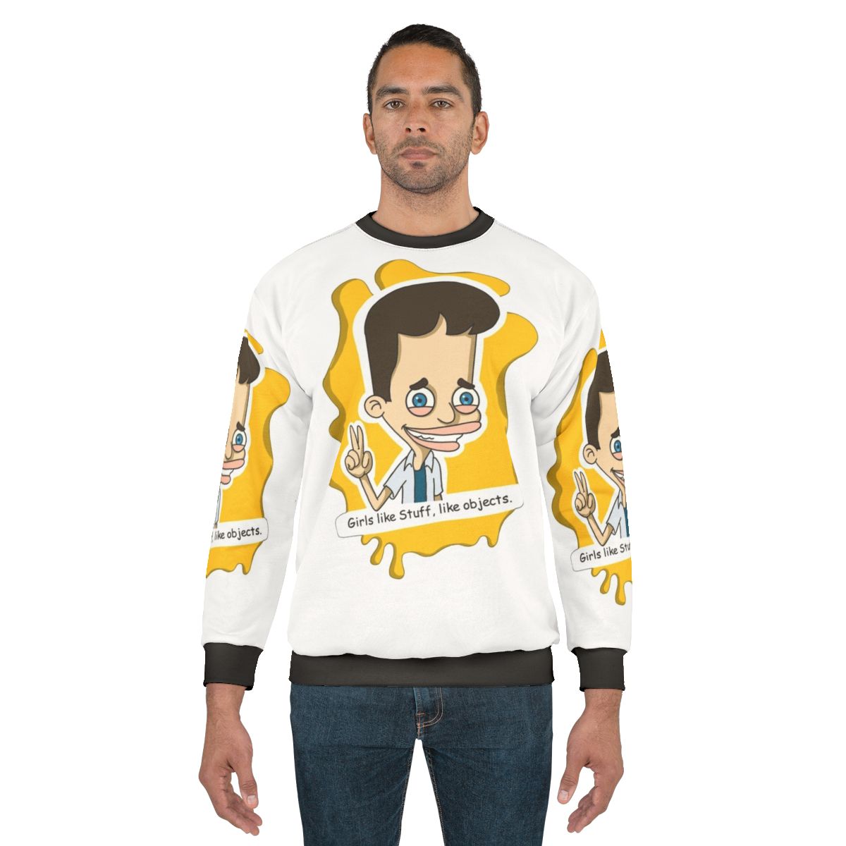 Big Mouth Netflix Sweatshirt featuring the show's iconic character