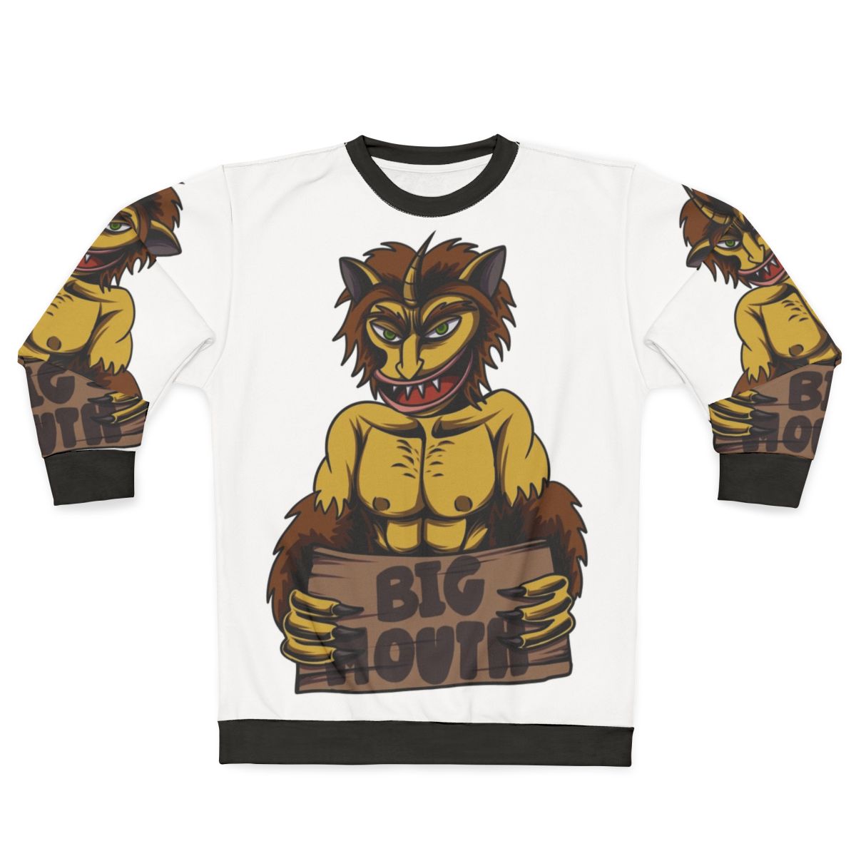 Big Mouth Netflix Sweatshirt featuring Hormone Monster character