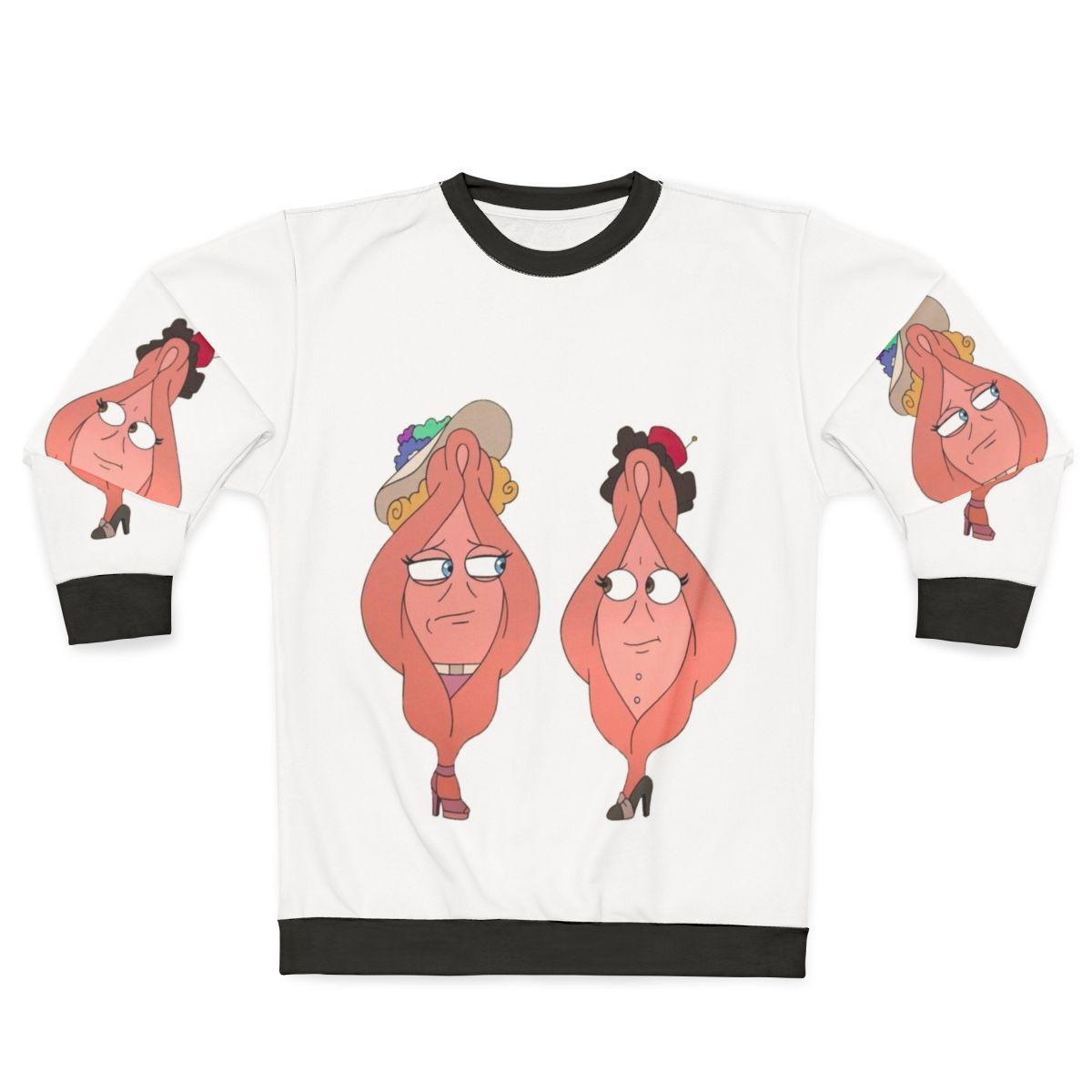 Funny Big Mouth Sweatshirt for Women