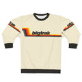 1980s Bigtrak robot tank graphic on sweatshirt