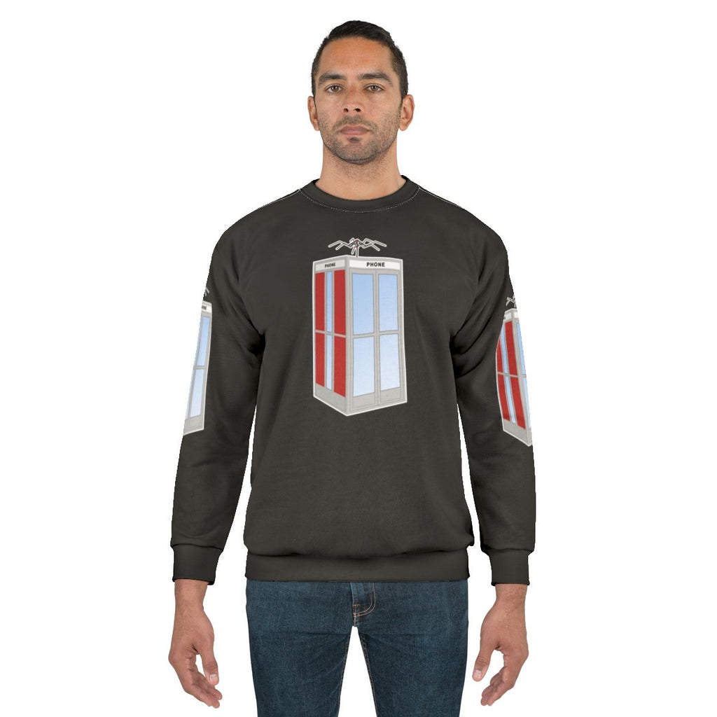 Bill And Ted Phonebooth Time Travel 80s Movie Sweatshirt