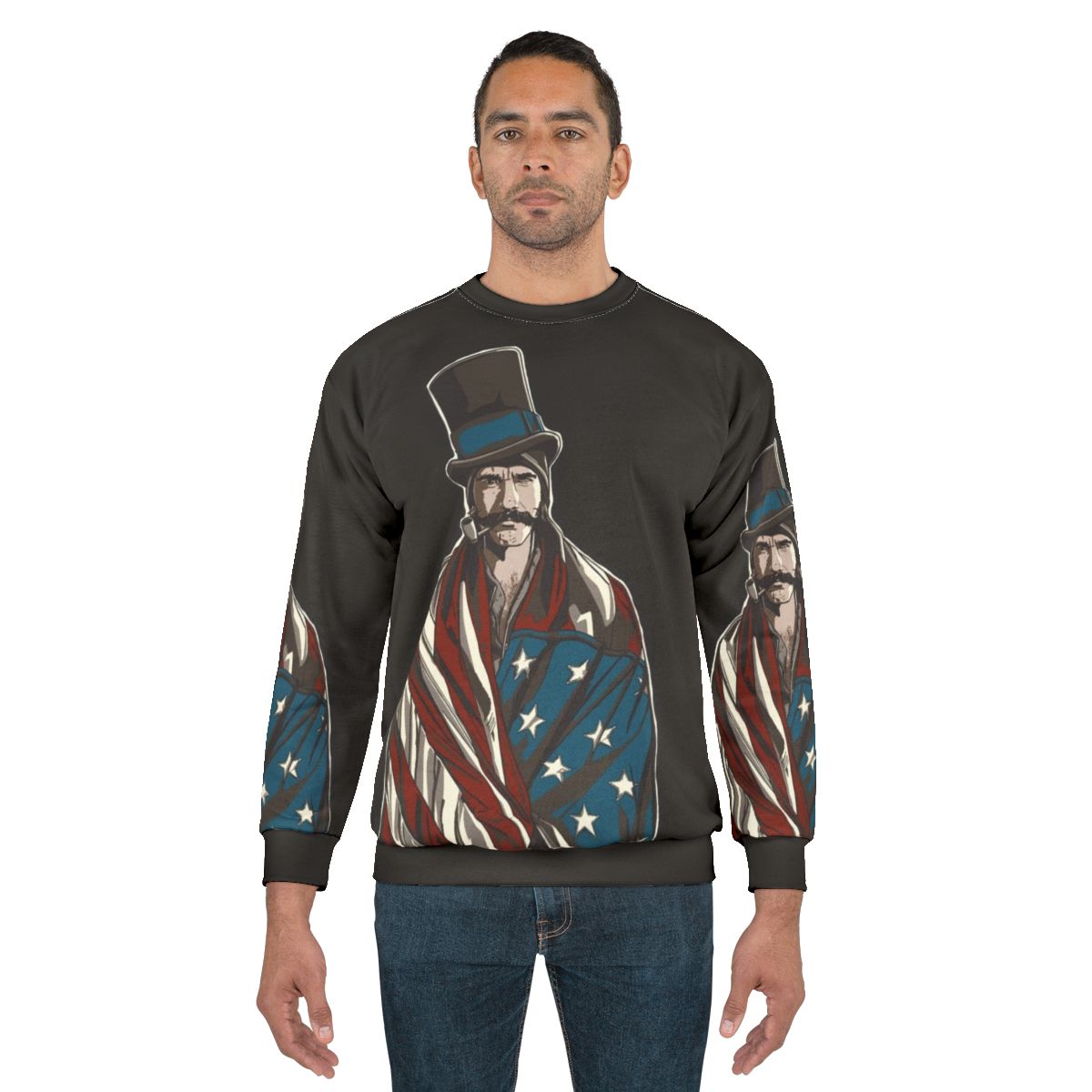 Atheism Is Unstoppable Sweatshirt with Kangaroo Design