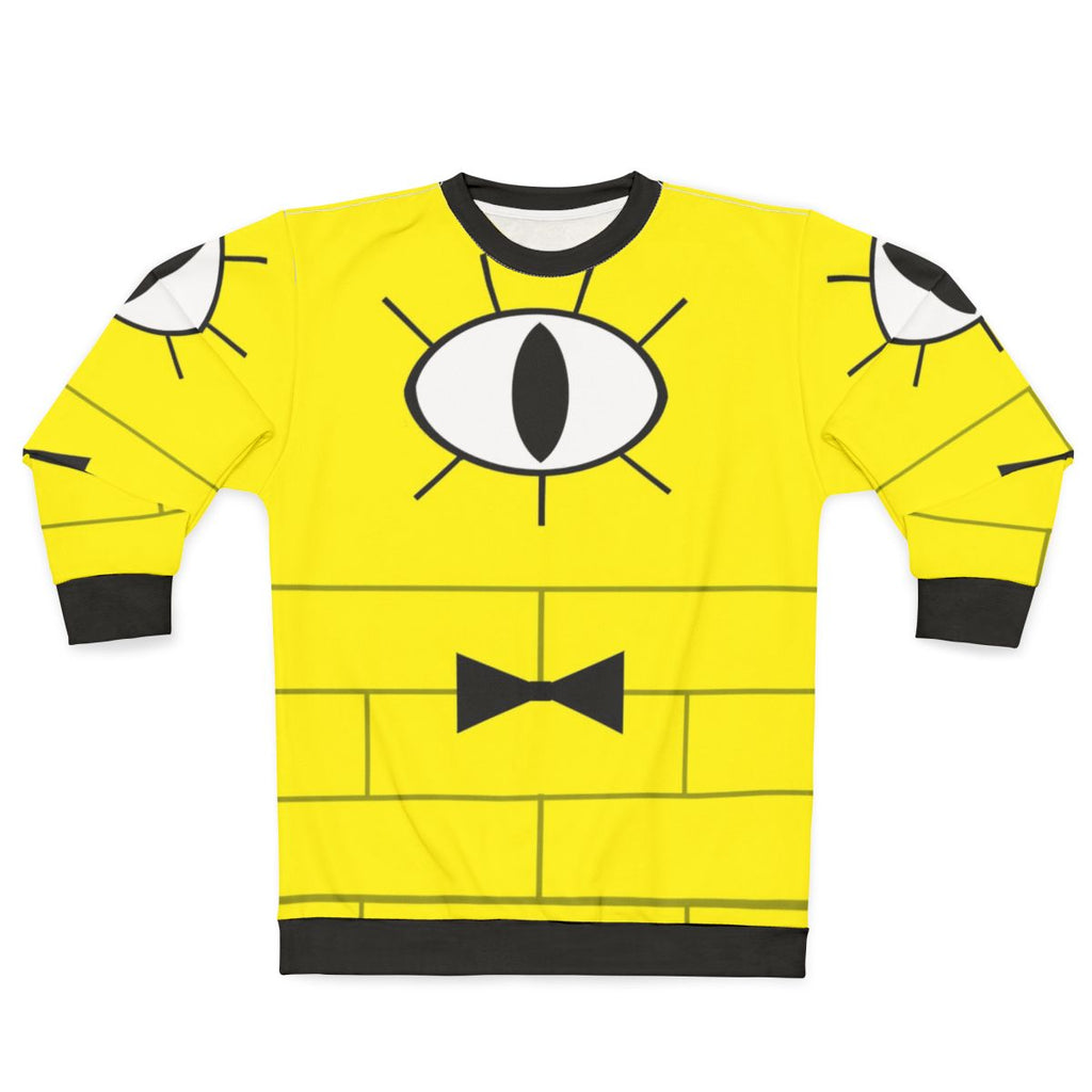 Bill Cipher Graphic Sweatshirt Inspired by Gravity Falls