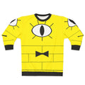 Bill Cipher Graphic Sweatshirt Inspired by Gravity Falls