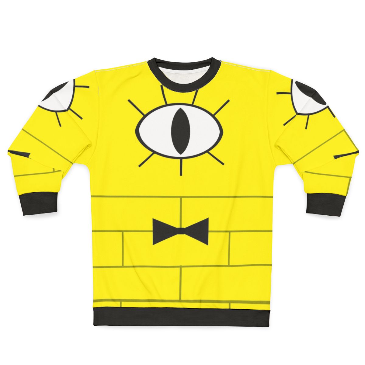 Bill Cipher Graphic Sweatshirt Inspired by Gravity Falls