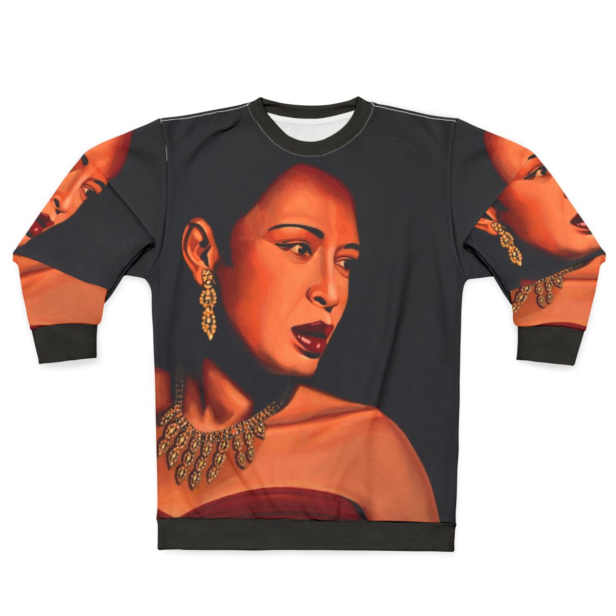 Billie Holiday Portrait Sweatshirt