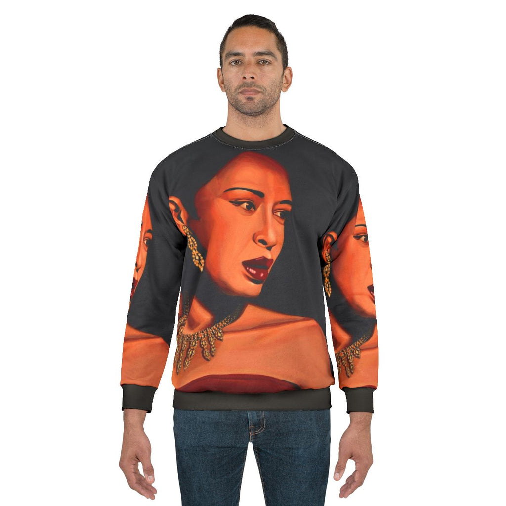 Billie Holiday Portrait Sweatshirt
