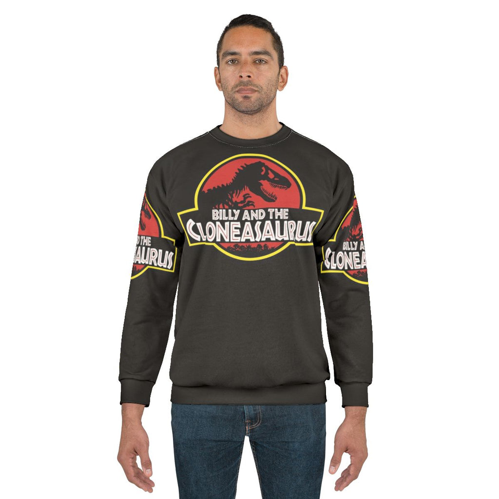 Billy And The Cloneasaurus Simpsons Parody Sweatshirt