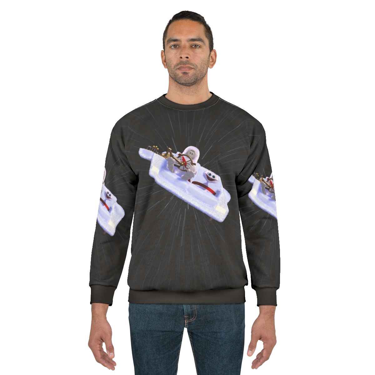 Bing and Bong Disney Pixar Cartoon Character Millennial Meme Sweatshirt