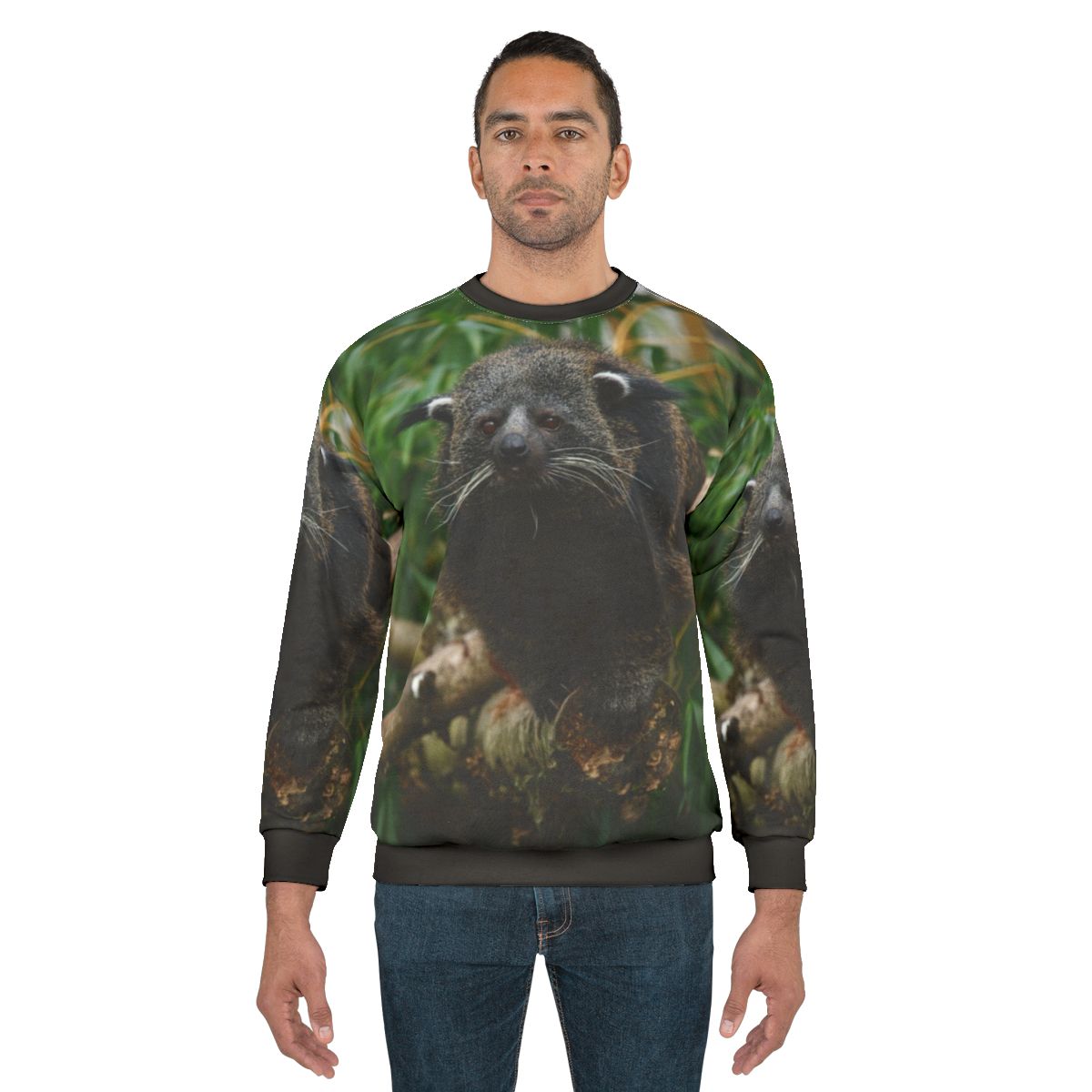 Binturong Sweatshirt - Arctictis Binturong Rare Animal
