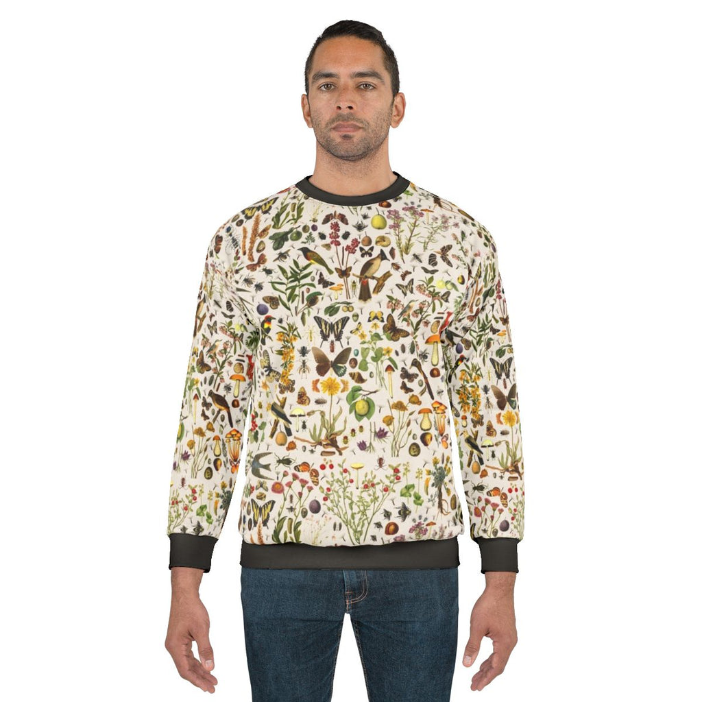 American nature, usa flora and fauna, botany wild flowers sweatshirt