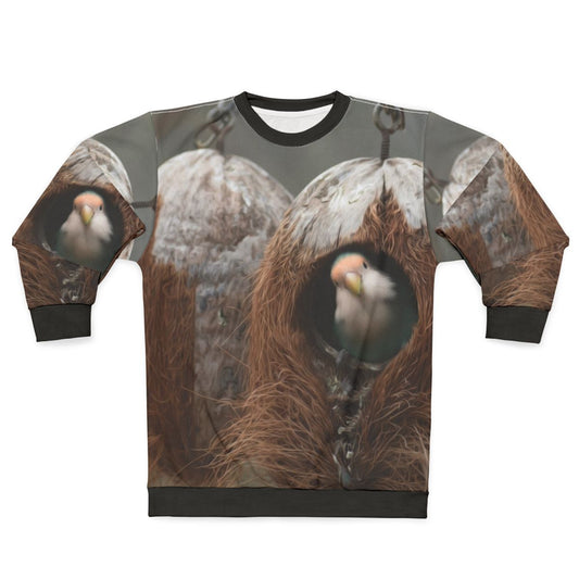 Birds and animals nest sweatshirt