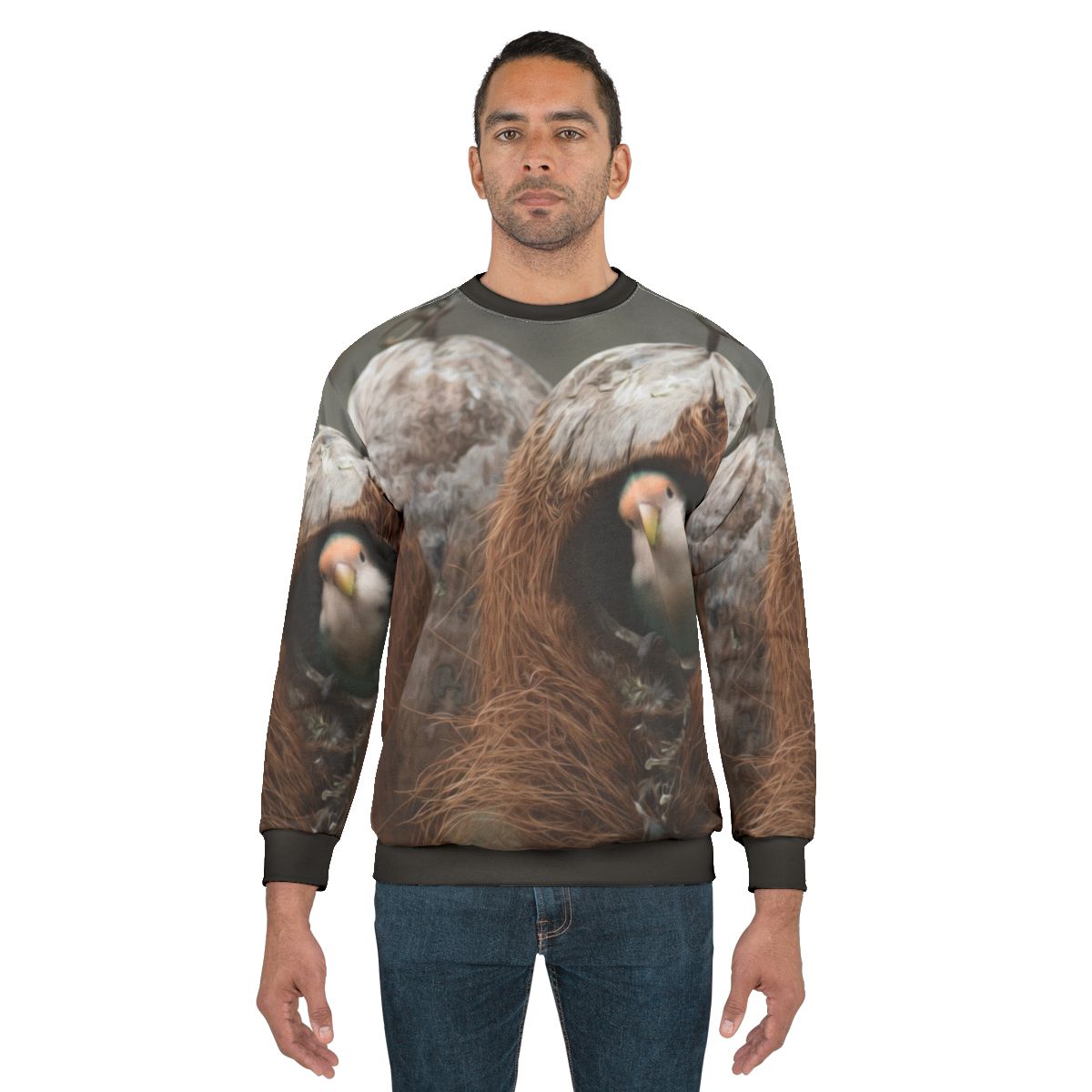 Birds and animals nest sweatshirt