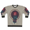 Mystical Birth Sweatshirt with Occult Sacred Geometry Design