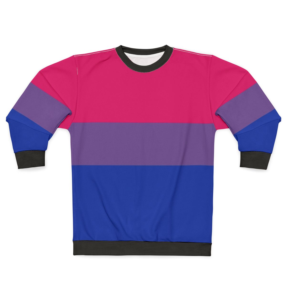 Bisexual pride flag sweatshirt