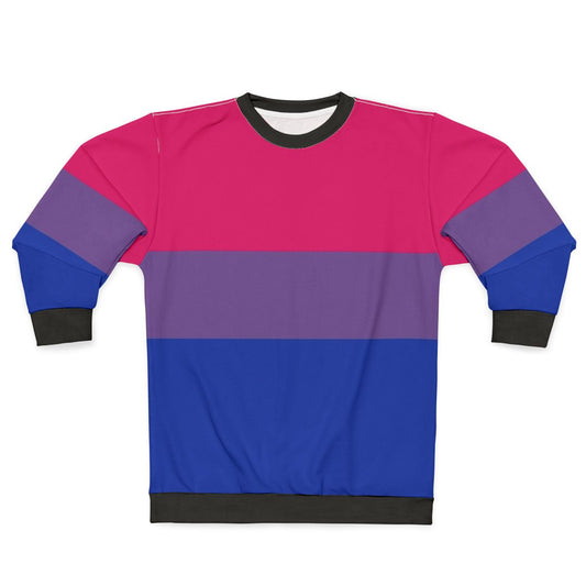 Bisexual pride flag sweatshirt