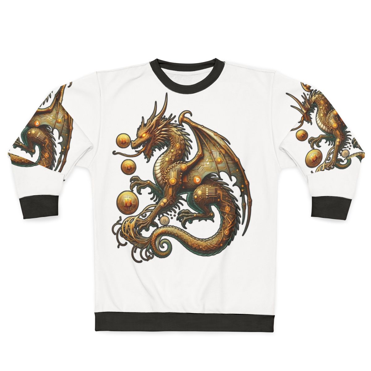Legendary Bitcoin Dragon Sweatshirt