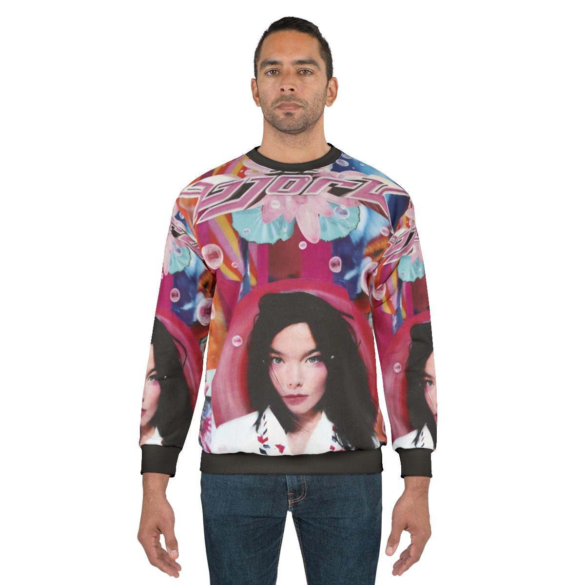 Björk Icelandic Sweatshirt featuring 90s music artist