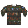 Bjork vs. Reporter Punching Paparazzi Green Sweatshirt