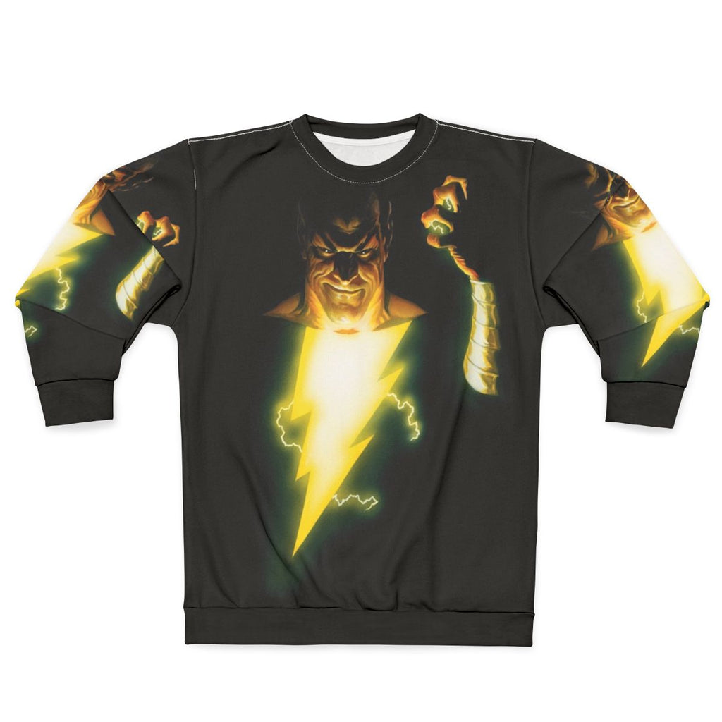 Vintage black adam superhero sweatshirt