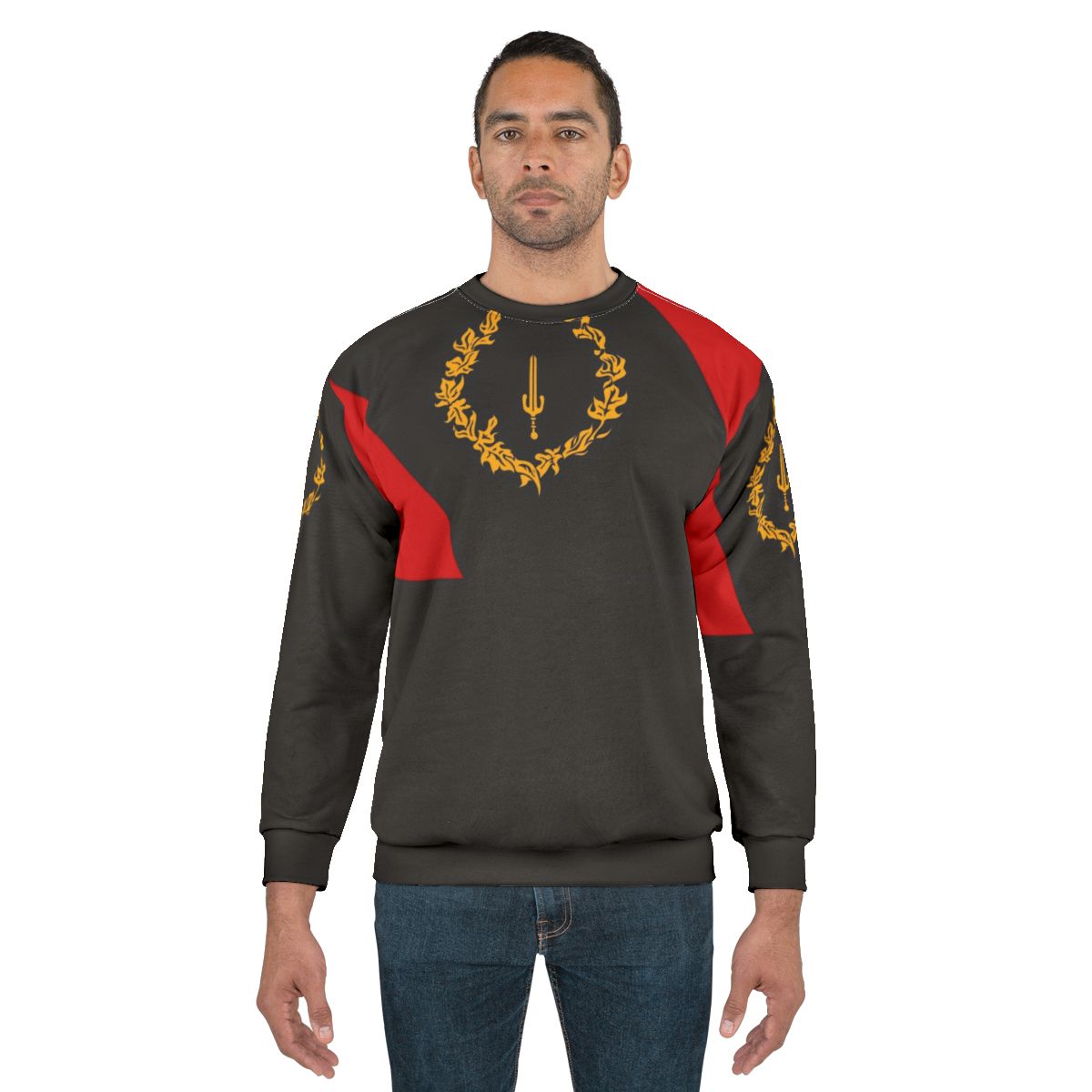 Black American Heritage Flag Sweatshirt