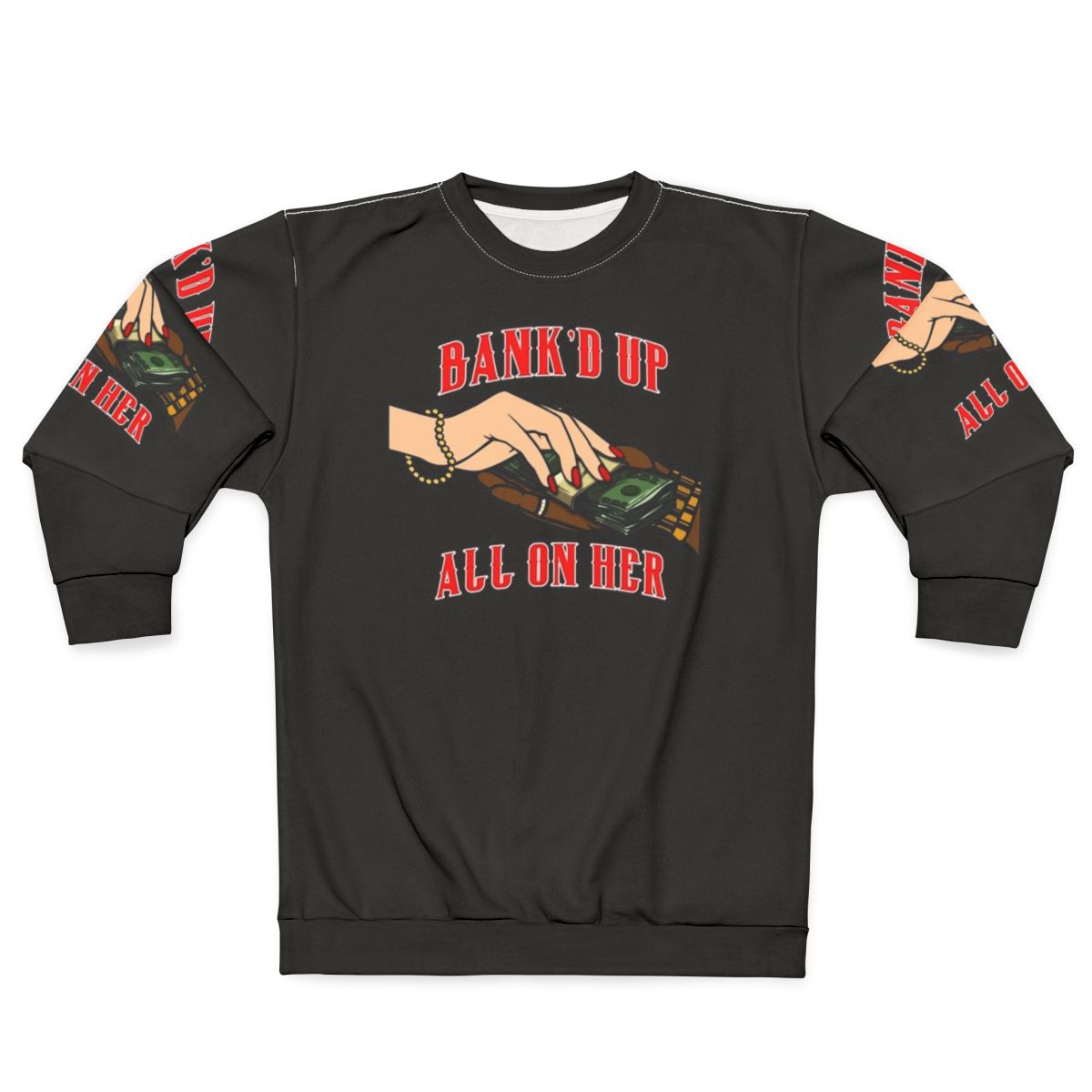 Black and Red Lavish D Sweatshirt