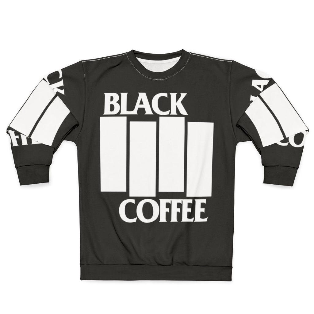 Black Coffee Hardcore Music Sweatshirt