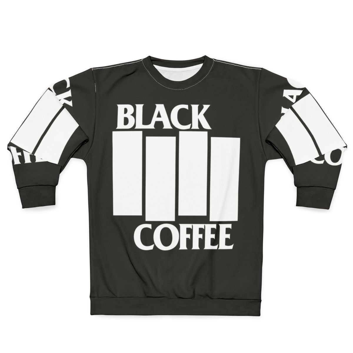 Black Coffee Hardcore Music Sweatshirt