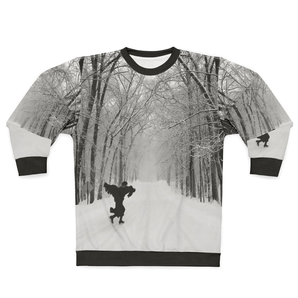 Joni Mitchell Inspired Black Crow Sweatshirt
