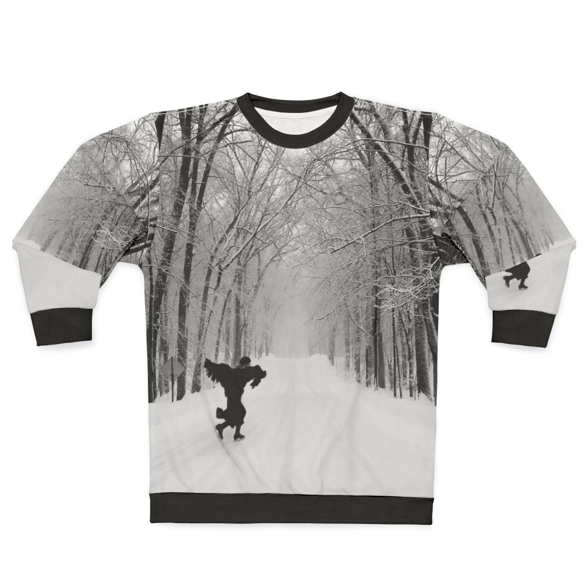 Joni Mitchell Inspired Black Crow Sweatshirt