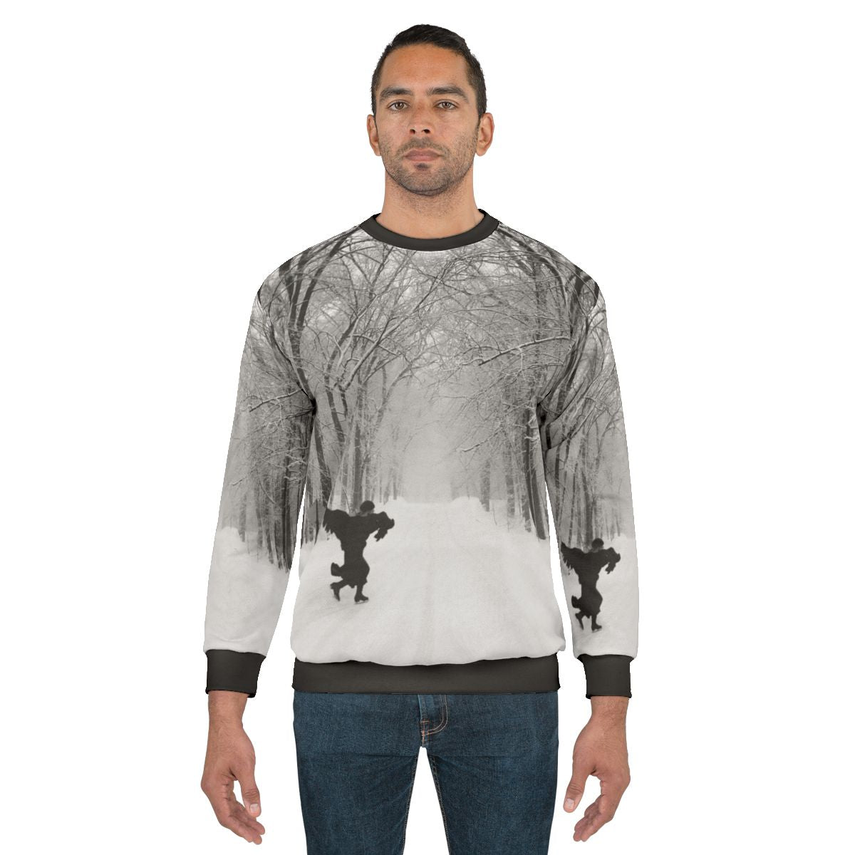 Joni Mitchell Inspired Black Crow Sweatshirt