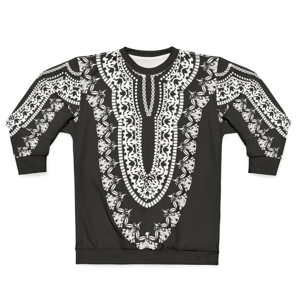 Wakandan Tribal Black Dashiki Sweatshirt
