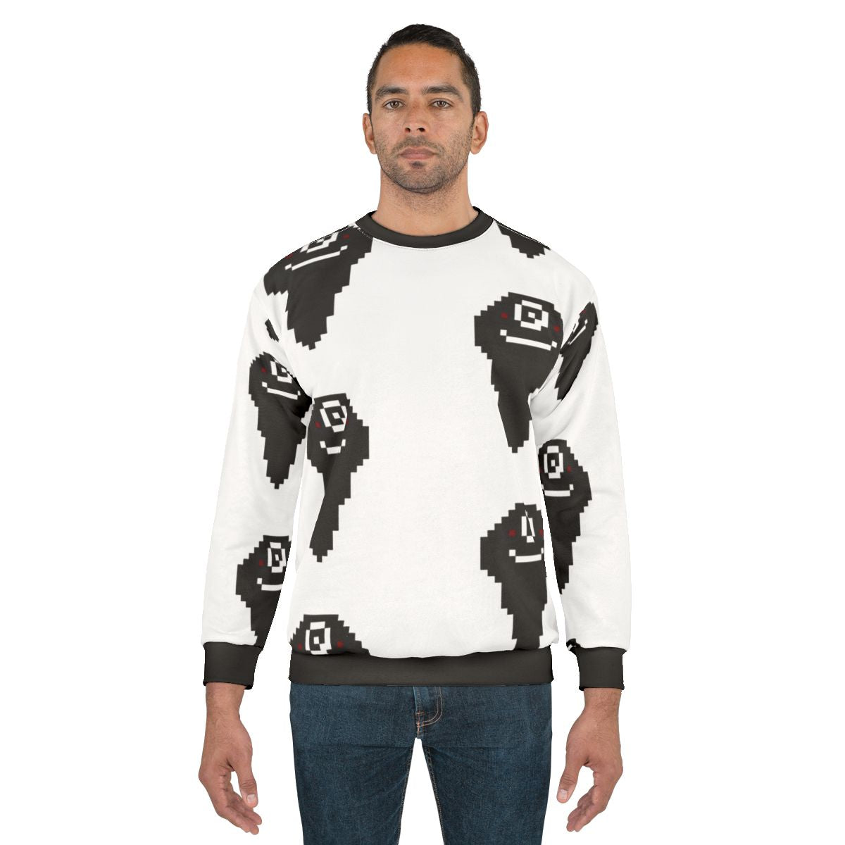 Black Desert Online Black Spirit Pixel Art Sweatshirt