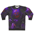 Black Frost Metal Sweatshirt with Persona-inspired Design
