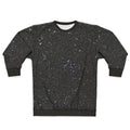 Black glittery sweatshirt with starry night design