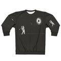 Black Hole in One Sweatshirt featuring space and golf design