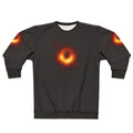 Black Hole Sweatshirt with Mesmerizing Space Art